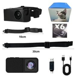HD 1080P Pet Collar Camera Outdoors Wireless Cat Collar Camera No WiFi Needed Video Records for Cats Dogs Birthday Gift Mini Cam