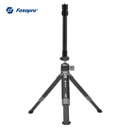 Fotopro Desktop Mini Tripod, Aluminum Alloy Compact Camera Tripod with Ball Head 1/4 Inch Screw for Phone DSLR