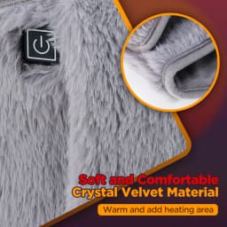 3 Levels Electric Graphene Heating Pad Cold-Proof Uterine Belt Cold-Proof Hand Waist Warming Pad USB Recharging Abdominal Warmer