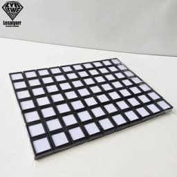 Wholesale 70x 3cm Gem Display Storage Box Gemstones Packaging Container Loose Diamond Pendant Organizer Transparent Glass Lid