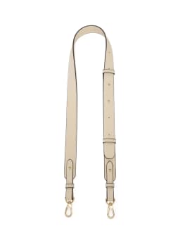 Adjustable No-Button Detachable Single Shoulder Strap Leather Bag Strap for Evelyn Basket Renovation Double-Layered Leather C...