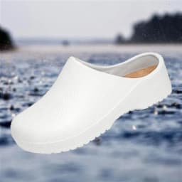 Hotel Kitchen Non-slip Oil-resistant Chef's Shoes Casual Flat Work Safe Men's Shoes Summer Breathable Comfortable Plus Size 47