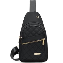 Neutral Style Backpack for Men and Women, with Multiple Color Slanted Fabric and Nylon Material. Suitable for Travel.