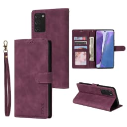Wallet Card Slot Magnetic Flip Leather Case For Samsung Galaxy Note 20 Ultra 10 Lite 9 S8 S9 S10 S20 S21 A05s A06 A07 A14 A26