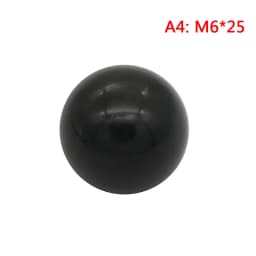 1PC M4/M5/M6/M8/M10/M12 Black Round Ball Resin Ball Knobs Bakelite Lever Knob Grip Handles Of Furniture Machine Tool Replacement