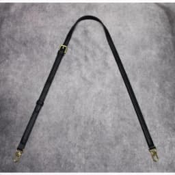 Black Lady's Bag PU Leather Shoulder Strap Crossbody Bag Belt adjustable Replace Handle Accessories
