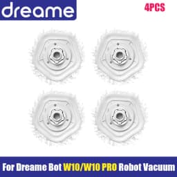 For Dreame Bot W10 W10Pro Vacuum Cleaner Accessories, Main Side Brush, HEPA Filter, Mop Cloth Spare Parts
