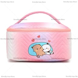 Yier Bear Panda Makeup Bag Bubu Dudu Waterproof Cosmetic Bags Tourist Portable Toiletries Bag Women Cosmetics Storage Pouch Gift