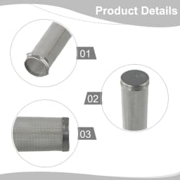 1pc 60 /80/150/200 Mesh Airless Spray Pump Outlet Manifold Filters With 4 Wings Power Tool Parts Accessories