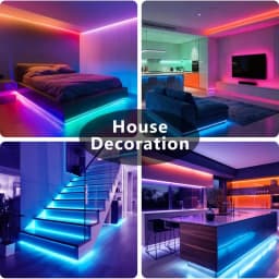 LED Strip Lights 1M-40M RGB 5050 Led Light Music Sync APP Remote Control Flexible Ribbon for TV Backlight Christmas Party Decor