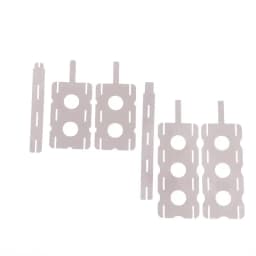 30pcs 18650 Lithium Battery Nickel Sheet 5Set Polygonal Battery Nickel Sheet For Spot Welding Machine Batteries Connection Sheet