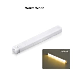 AITHEA Rechargeable LED Motion Sensor Night Light Under Cabinet Cordless Lamp for Kitchen Wardrobe Bedside Strip Bar Light