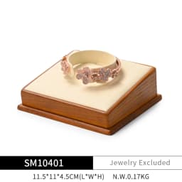 Oirlv Solid Wood Jewelry Tray Bracelet Ring Display Props Sets Jewelry Organizer Holder Necklace Display Stand Jewelry Plate