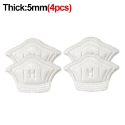 2/8pcs Insoles Patch Heel Pads Sport Shoes Adjustable Size Heel Pad Pain Relief Cushion Insert Insole Heel Protector Stickers