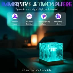Starry Sky Projector Light LED Aurora Night Light USB Powered Remote 16 Colors Dimmable Mood Ambient Light Home Bedroom Decor