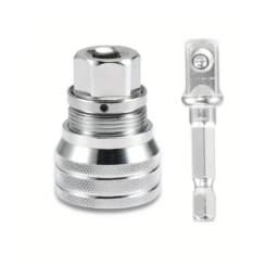 Adjustable Universal Socket Wrench, 10-19mm Adjustable Drive Socket Wrench Sleeve, 3/8" Drive Manual Socket Wrench