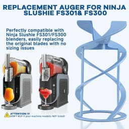 Replacement Auger For Ninja Slushie FS301 & FS300, Integrated Casting Is BPA Free Replacement Parts,Slushie Machine Accessories