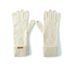 Winter High-Quality 100% Real Cashmere Touch Screen Gloves Women Soft Warm Stretch Knit Mittens Full Finger Guantes Female