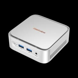 BLACKVIEW MP50 Mini PC,AMD Ryzen 5 3500U(4C/8T Up to 3.7GHz),Radeon Vega 8 Graphics,16GB DDR4 2666MHz,512GB M.2 SSD Dual SSD Support,Windows 11 Pro,WiFi5 BT4.2,9 Ports,4K UHD Output,Two‑fold Cooling System Desktop Computer For Home Office Business