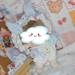 Doll Clothes 20cm Cotton Doll Replacement Clothes Hooded Sweaters Plush Doll Clothes Children's Holiday Gifts