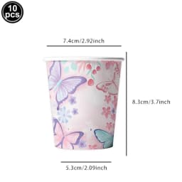 1set Pink Butterfly Balloons 32inch Number Balloon Set Happy Birthday Butterfly Foil Balloon Baby Shower Birthday Party Decors