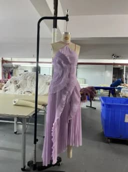 Elegant Neck Strap Ruffles Evening Gown Solid Folds A Line Lace Up Backless Sexy Party Dress 2025 New Party Vacation Y2k Robe
