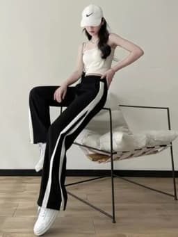 Ice Silk Wide Leg Pants Women Summer Thin High Waist Slimming Drapey Straight Casual Floor Length Trousers