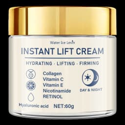 Facial Firming and Lifting Cream - Rich in Hyaluronic Acid and Retinol, Tightens and Lifts the Skin, Moisturizes the Skin, Suitable for All Skin Types, Daily Skincare Product