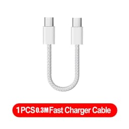 8 in 1 GaN USB C Desktop Charger 240W Fast Charge Phone Adapter Type C Cable For iPhone Samsung Xiaomi EU/US/UK Plug Charger