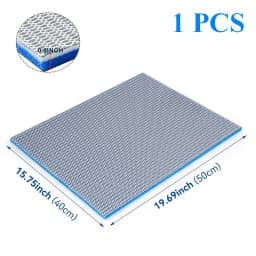 8D Aquarium Fish Tank Sponge Filter No Glue Foam Biochemical Cotton Aquarium Filtration Accessory for Tank Pond Foam Filter Pad