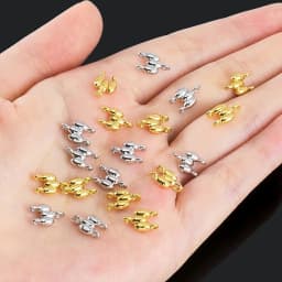 18K Gold Plated 2-row Connectors Brass Connectors For Jewelry Making For Bracelets Accessories DIY Necklaces Findings Wholesale