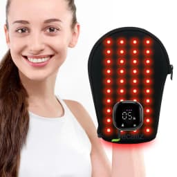 660nm 850nm Mul-tifunctional Massage Red Light Therapy Hand Gloves for Hand Pain Release