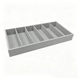 A Multi-Specification Eight-Slot, Six-Slot, Four-Slot Grey and Beige Jewelry and Sunglasses Display, Storage and Organizing Box