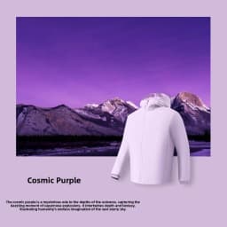 Warm Cotton Jacket "Bird" Lightweight Outdoor P Cotton Hooded Sports Coat Windproof down Alternative Fashionable Urban Style