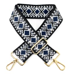 1P Deepeel 5cm Wide Handbag Straps Embroidered Bag Strap Shoulder Band Crossbody Webbing Adjustable DIY Sewing Accessories