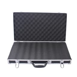 Tool Box Aluminium Equipment Case Protable Toolbox for Mechanic Large Capacity Suitcase Hard Case 58x32x8.5cm Rectangular toolbo