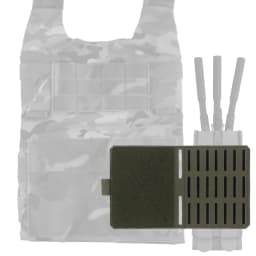 Tactical MOLLE Panel Double-Sided Universal Airsoft Plate Carrier Side Wings Magazine Pouch Radio Holder Drop Pouch Hanging Gear