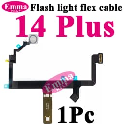 LED Flash Light Flex Cable For iPhone 13 12 11 Pro Max 14 Plus Proximity Light Sensor Flashlight Flex Ribbon Replacement Parts