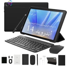 10.1 Inch Android 16 AI Tablet 8 Core 36(6+30)GB+128GB 1TB Expansion WiFi6 5MP+8MP Stylus Keyboard Mouse Headphone PC PAD Set