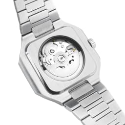 Customized Logo 44.5MM Mechanical Square Steel Case Aseptic Watch Automatic Movement NH35 Fashion Date Gift Men's Watch Corgeut