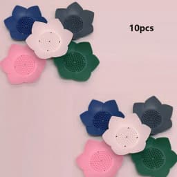 1pcs Bathroom Soap Box Lotus Design Soap Holder Silicone Soap Box Drain Box Bathroom Accessories