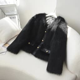 New High-end Small fragrant fur Coat For women 2026 Autumn/Winter New Imitating Fox fur Fashion Young style Short Loose Fur Top