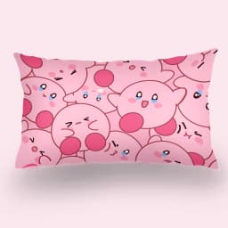 Hot Lovely K-Kirbies Double-sided Printing Rectangle Pillow Case Bedside Pillowcase Sofa Cushion Cover Room Home Decoration