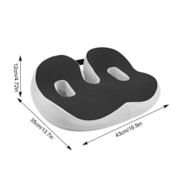 Cushion Non Slip Orthopedic Memory Foam Prostate Cushion for Tailbone Sciaticaback Pain Relief Comfort Chair Car Seat