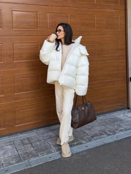 Classic Women's Winter Jacket Coat Hooded Cropped Warm Fashion Coats 2025 New Casual High Street Outerwear Lady Loose Fit Outfit
