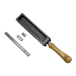 Iron Bar Molds Crafting Moulds Gold and Silver Ingots Molds Professional Jeweler Equipment Metal Melting Tool for Metal