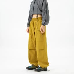 CHRLCK Women's Loose Cargo Pants Quick Drying Hiking Pants Waterproof Fishing Camping Cycling Trekking Trousers Outdoor