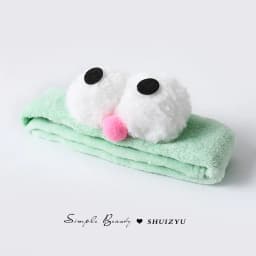 Cute face wash headband with plush headband, widened anti slip face wash, makeup application, moisture-proof hair, sports face w