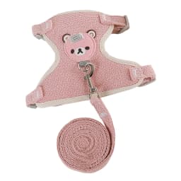Undershirt Style Pet Leash Adjustable Cat Dog Harness Breathable Leash Convenient Pet Vest For Small Dog Cat Supplies