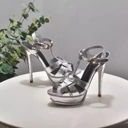Designer Platform Super High Heels Sandals Women Summer New Open Toe Buckle Ankle Strap Stiletto Wedding Party Shoes